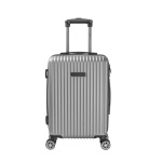 Maleta Carry-On Swissbrand Pequeña  RIGA 2.0 de 20¨ | Silver | 10 Kg