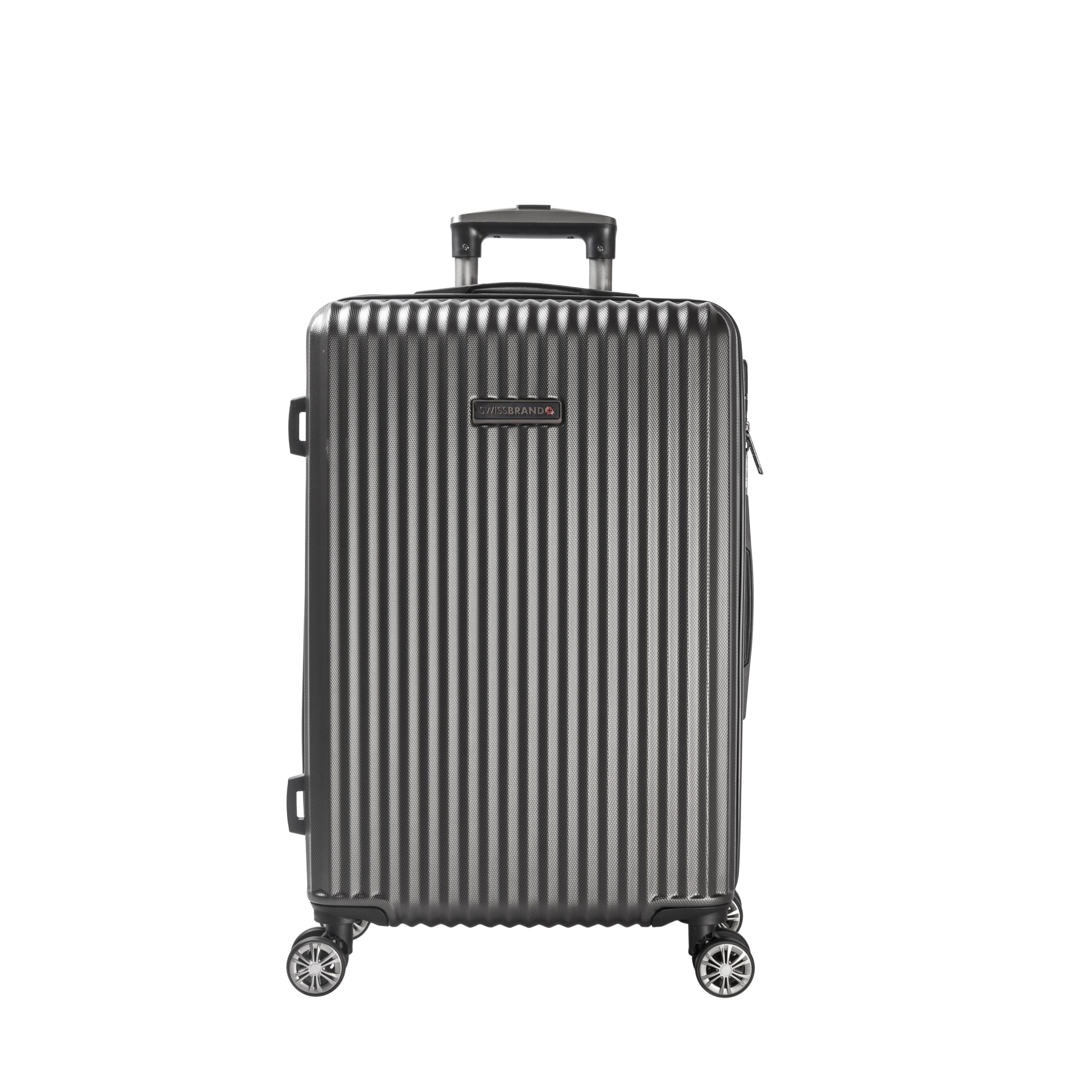Maleta  Swissbrand Mediana RIGA 2.0 de 24¨ | Charcoal | 23 Kg