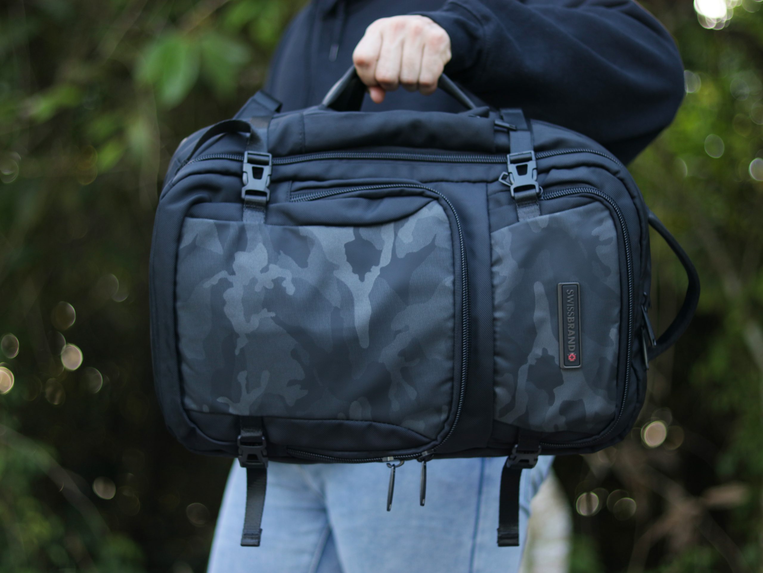 Imagen Houston 4 Mochila Swissbrand HOUSTON | Camuflajeado - Imagen 1
