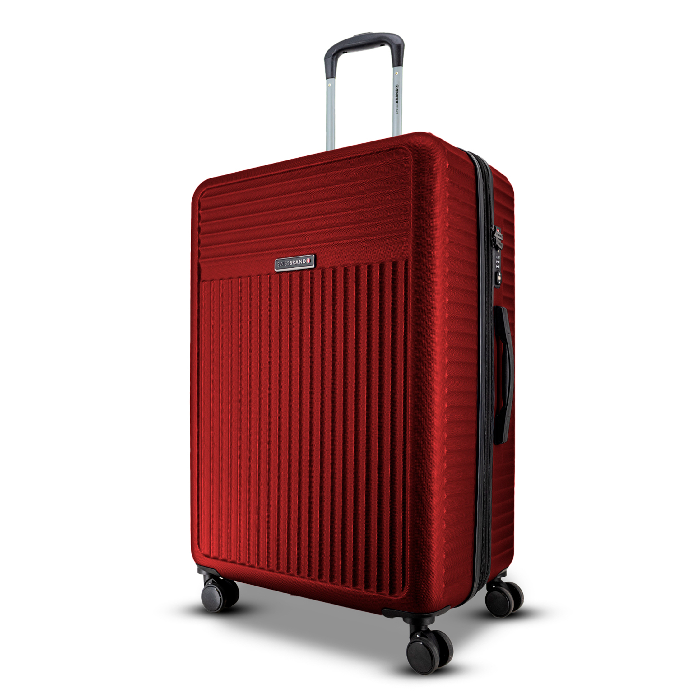 Maleta Swissbrand Luxor Mediana | Roja