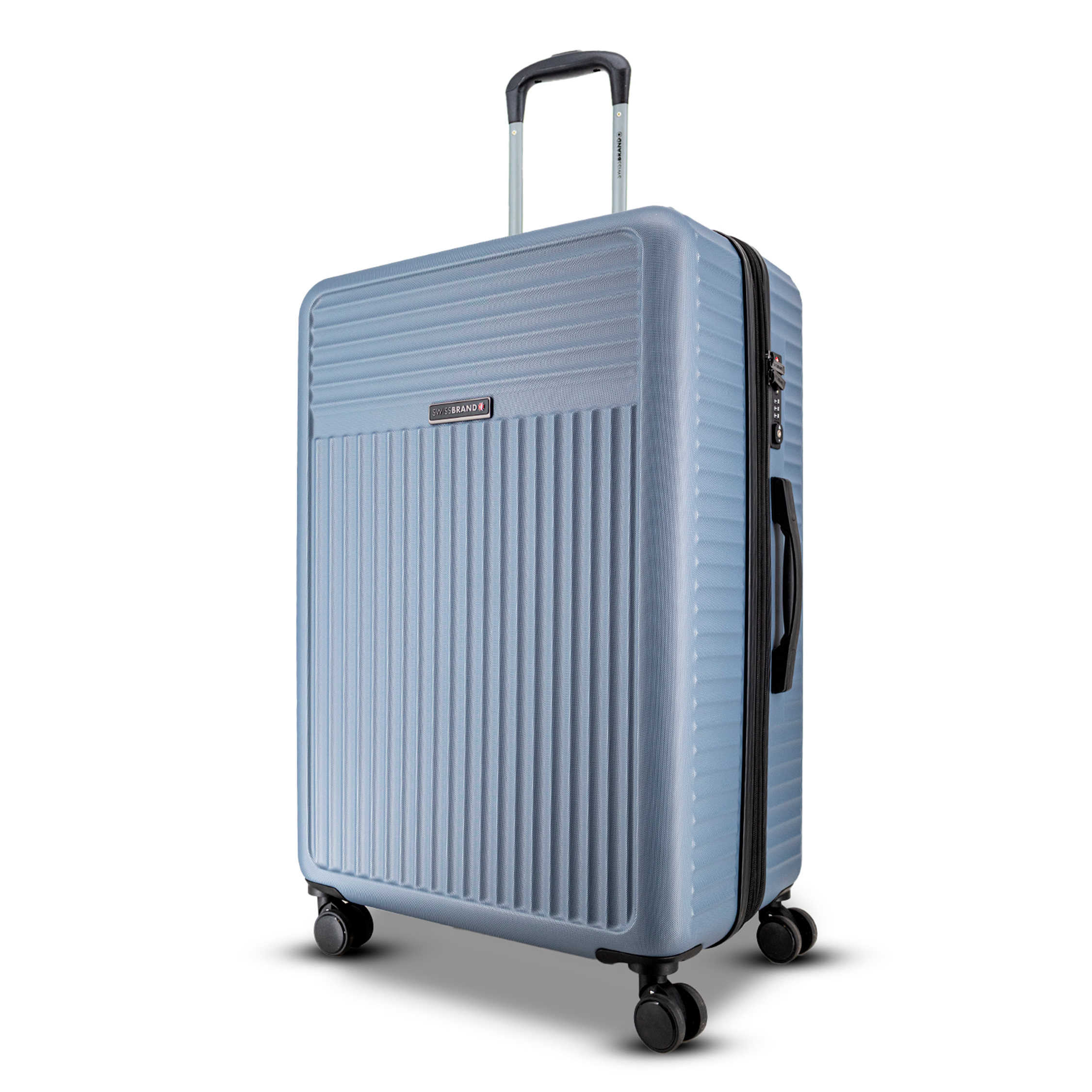 Maleta Swissbrand Luxor Mediana | Celeste