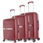 Carry Me Luxury Set de 3 | Rojo